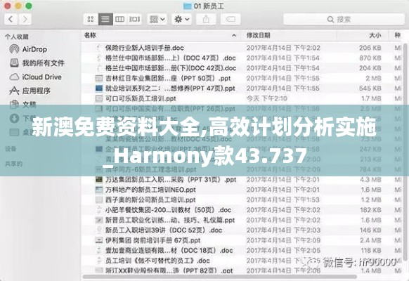 新澳免费资料大全,高效计划分析实施_Harmony款43.737