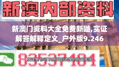 新澳门资料大全免费新鼬,实证解答解释定义_户外版9.246