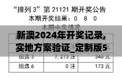 新澳2024年开奖记录,实地方案验证_定制版51.761