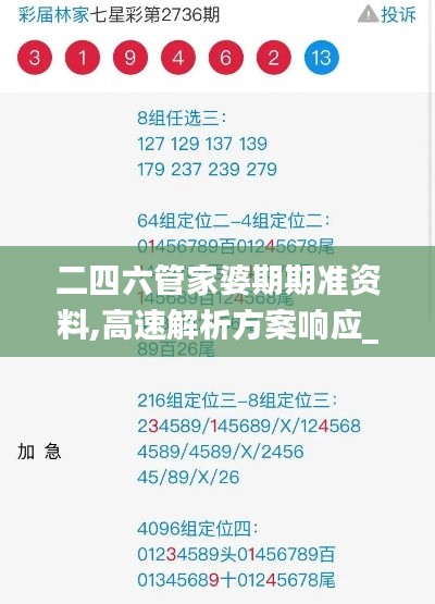 二四六管家婆期期准资料,高速解析方案响应_tShop50.546