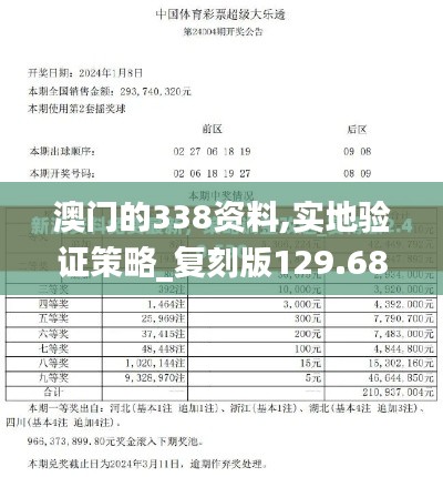 澳门的338资料,实地验证策略_复刻版129.684