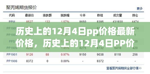 历史上的12月4日PP价格回顾与最新动态分析，价格走势指南