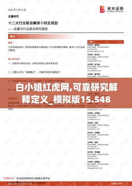 白小姐红虎网,可靠研究解释定义_模拟版15.548