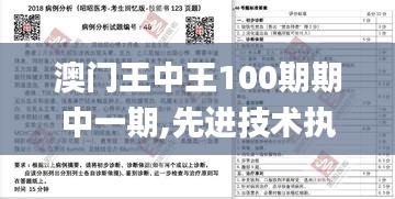 澳门王中王100期期中一期,先进技术执行分析_特供版11.744