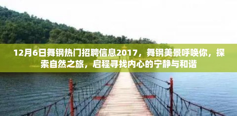 舞钢热门招聘与自然探索之旅启程，寻找内心的宁静与和谐