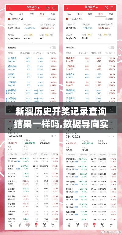 新澳历史开奖记录查询结果一样吗,数据导向实施_Holo4.766