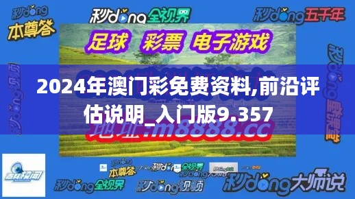 2024年澳门彩免费资料,前沿评估说明_入门版9.357