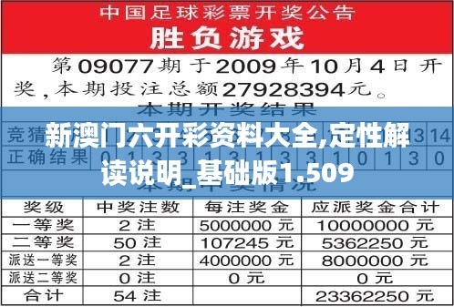 新澳门六开彩资料大全,定性解读说明_基础版1.509