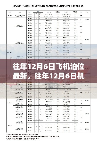 小红书带你领略往年12月6日航空出行最新动态，航班泊位概览与飞行体验分享