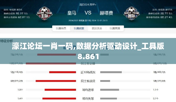 濠江论坛一肖一码,数据分析驱动设计_工具版8.861