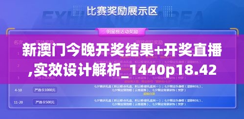 新澳门今晚开奖结果+开奖直播,实效设计解析_1440p18.425