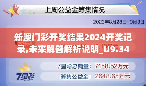 新澳门彩开奖结果2024开奖记录,未来解答解析说明_U9.340