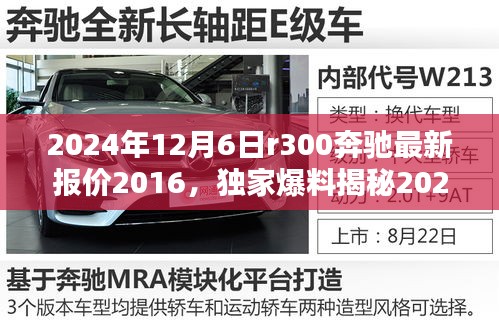 独家爆料，揭秘2024年奔驰R300最新报价及不为人知的细节！