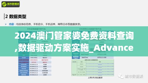 2024澳门管家婆免费资料查询,数据驱动方案实施_Advance110.328