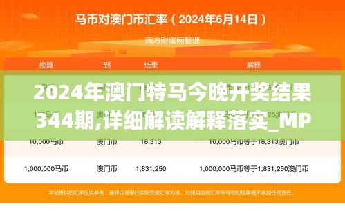 2024年澳门特马今晚开奖结果344期,详细解读解释落实_MP7.374