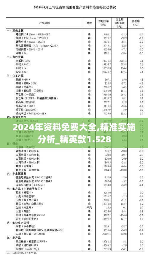 2024年资料免费大全,精准实施分析_精英款1.528