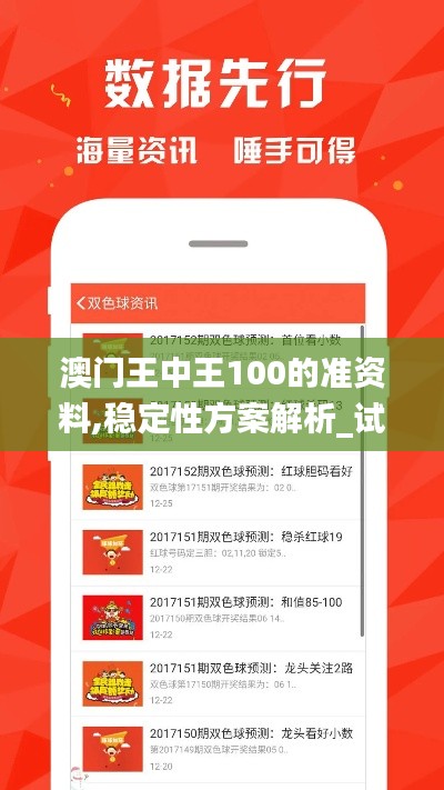 澳门王中王100的准资料,稳定性方案解析_试用版3.134