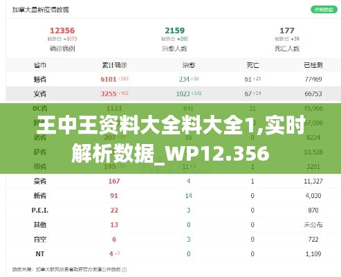 王中王资料大全料大全1,实时解析数据_WP12.356