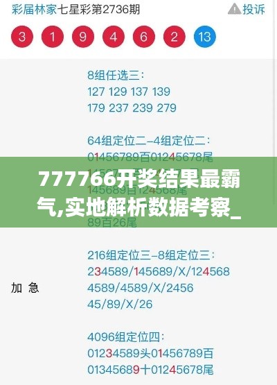 777766开奖结果最霸气,实地解析数据考察_优选版8.127