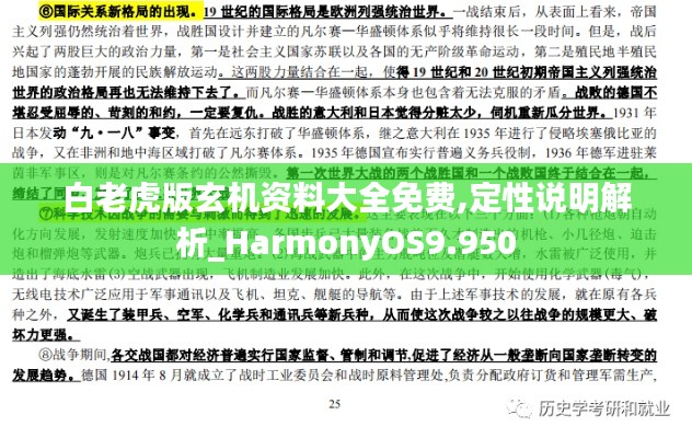 白老虎版玄机资料大全免费,定性说明解析_HarmonyOS9.950