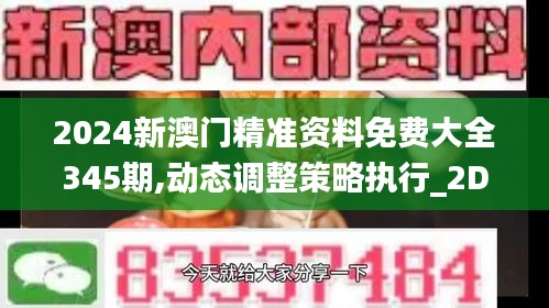 2024新澳门精准资料免费大全345期,动态调整策略执行_2D5.957