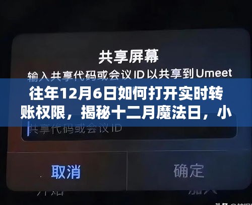 揭秘十二月魔法日，实时转账权限开启攻略与小巷深处特色小店的神秘故事