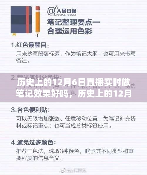 历史上的12月6日直播实时做笔记体验与效果全面解析