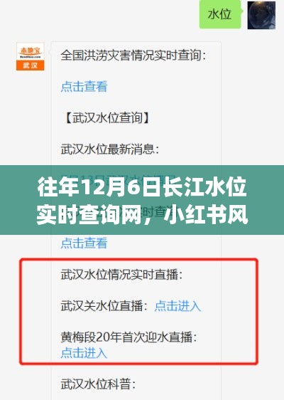 小红书揭秘，往年12月6日长江水位实时查询网背后的故事与水位动态🌊🛳️实时更新标题！