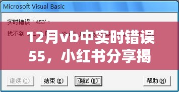 揭秘12月VB实时错误55，原因解析、解决策略与实用技巧全攻略（小红书分享）