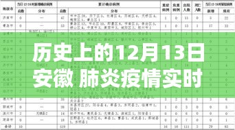 安徽肺炎疫情实时动态，科技守护，历史与未来的交汇点，12月13日更新