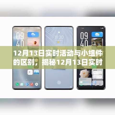 揭秘，12月13日实时活动与小组件差异及未来技术趋势展望