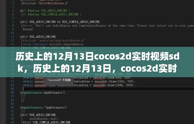 历史上的12月13日，cocos2d实时视频SDK的发展与深远影响