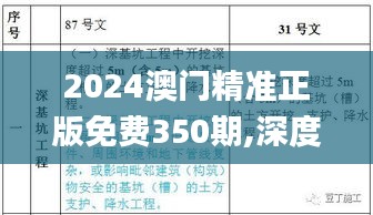 2024澳门精准正版免费350期,深度分析解释定义_pack11.569