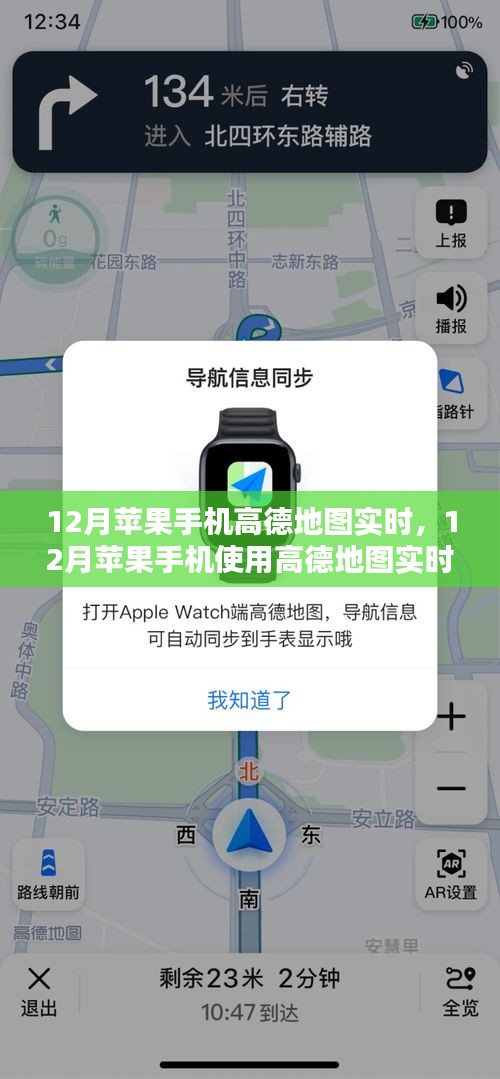 12月苹果手机使用高德地图实时导航，详细步骤指南（初学者与进阶用户必备）