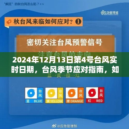 台风季节应对指南，如何追踪追踪第4号台风实时动态（以2024年为例）