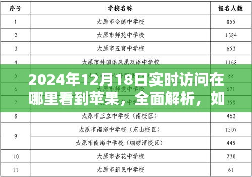 2024年12月18日苹果产品实时访问指南，全面解析如何查看实时访问信息