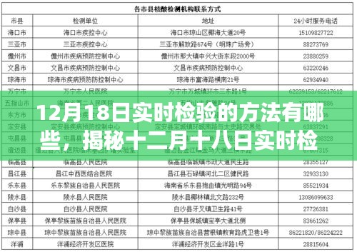 揭秘十二月十八日实时检验三大方法，专业解读与科普分享