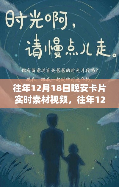 跨越时空的温馨回忆，往年12月18日晚安卡片素材视频回顾