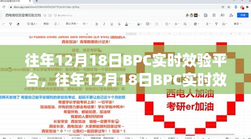 往年12月18日BPC实时效验平台，评估价值与挑战