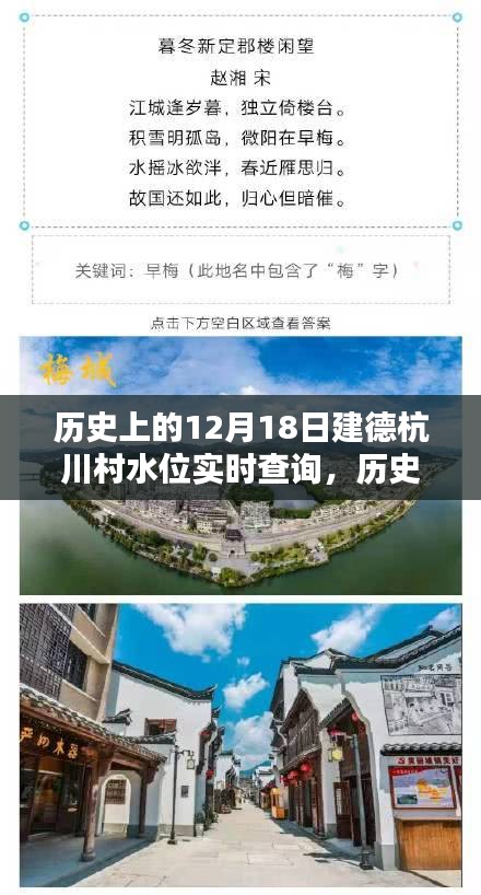 历史上的12月18日建德杭川村水位实时查询，回溯与深度解析