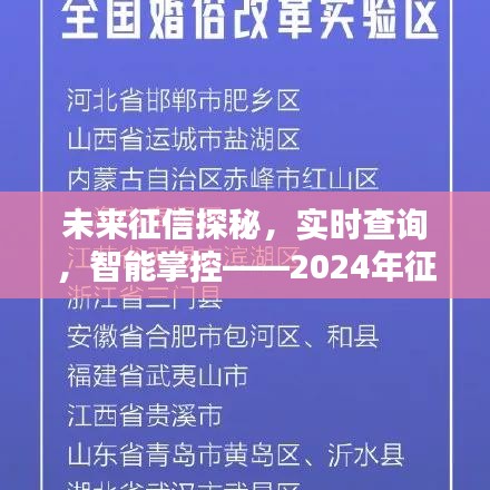 2024征信查询革新体验，实时查询、智能掌控的未来征信探秘