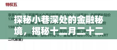 探秘小巷深处的金融秘境，轻松查询银行利率攻略（十二月二十二日揭秘）