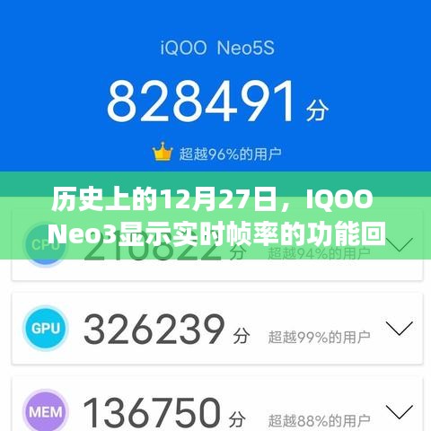 IQOO Neo3实时帧率功能回顾，历史性的12月27日