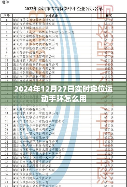 2024年运动手环实时定位功能使用指南