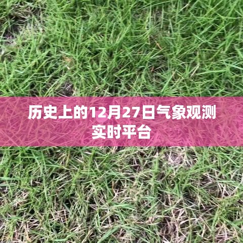 气象观测实时平台，历史上的十二月二十七日数据解读