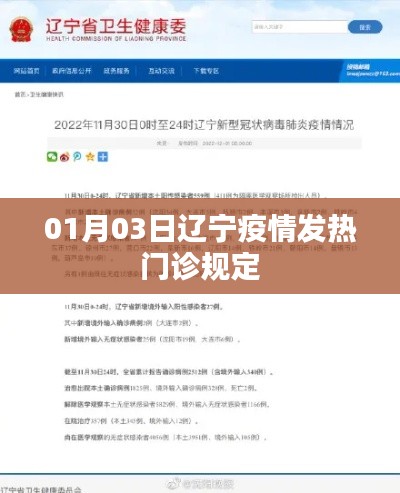 辽宁疫情发热门诊规定最新通知（日期，01月03日）