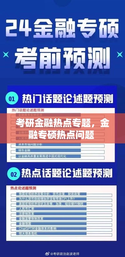 考研金融热点专题，金融专硕热点问题 