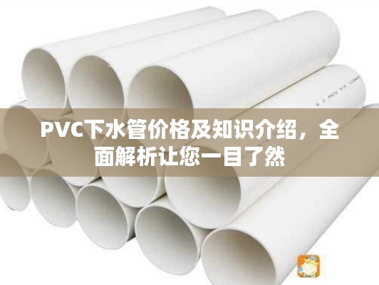 PVC下水管价格及知识介绍，全面解析让您一目了然