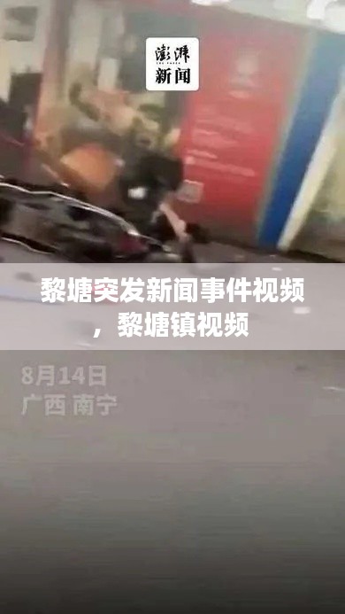 黎塘突发新闻事件视频，黎塘镇视频 