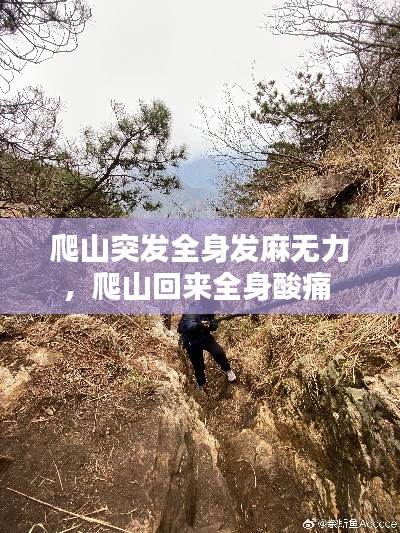 爬山突发全身发麻无力，爬山回来全身酸痛 